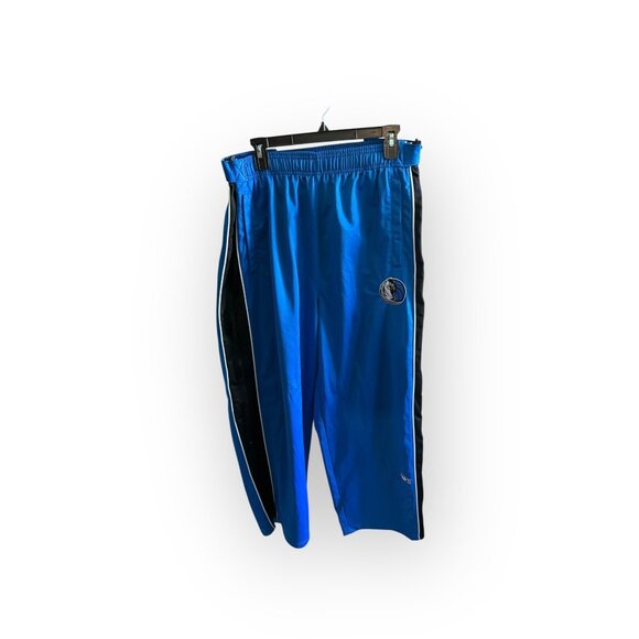 Vintage Zipway Dallas Mavericks NBA Pants – Men’s Size Large | Blue w/ Stripes | - Picture 2 of 5